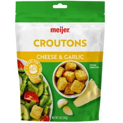 Cheese And Garlic Croutons, 5 Oz