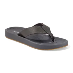 Falls Creek Mens Cushion Flip, Grey, Medium