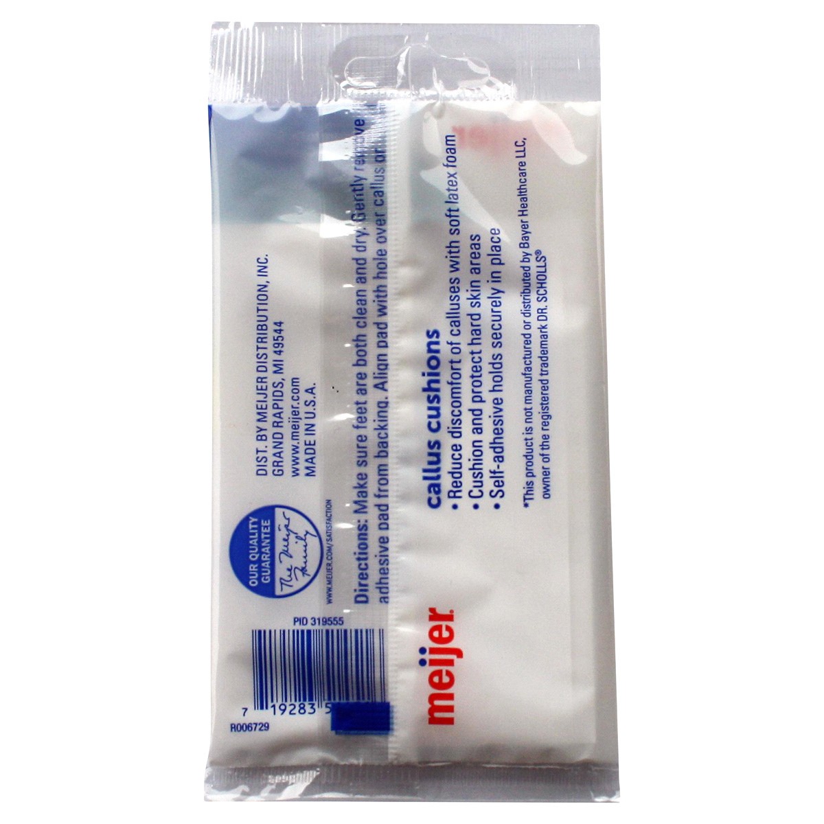 slide 2 of 2, Meijer Callus Cushions, 6 ct, 6 ct