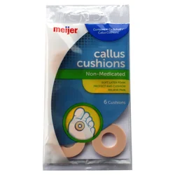 Meijer Callus Cushions, 6 ct