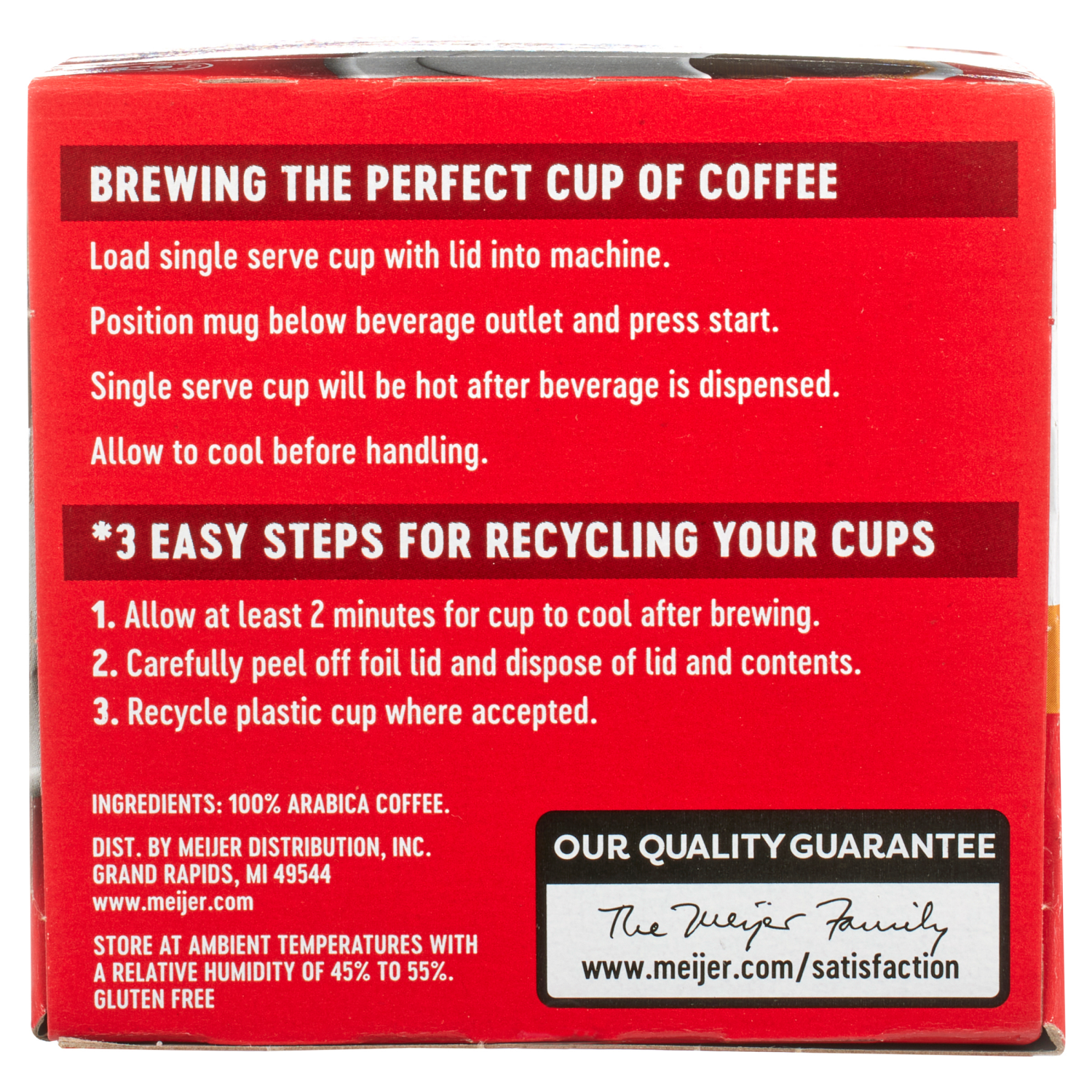 slide 3 of 5, Meijer House Blend Coffee Pods, 12 ct, 12 ct