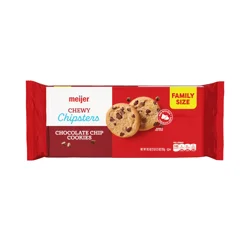 Meijer Chewy Chipsters Chocolate Chip Cookies, Family Size, 19.5 Oz