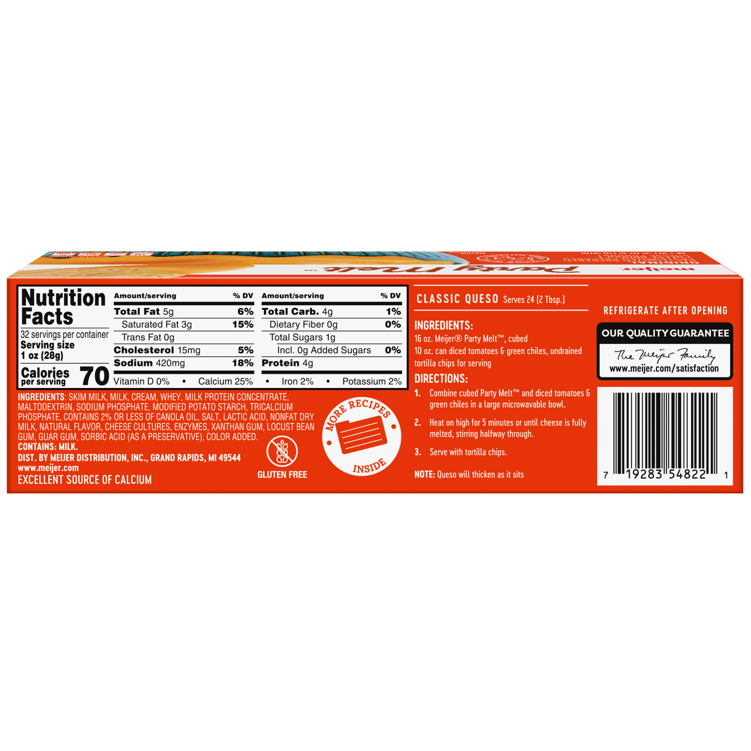 slide 5 of 5, Meijer Original Tasty Melt, 32 oz