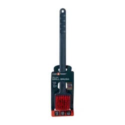 Nylon Grill Brush Red Bristles 18"
