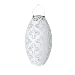 ROOM & RETREAT Rr Tyvek Solar Led Lantern 7.09"