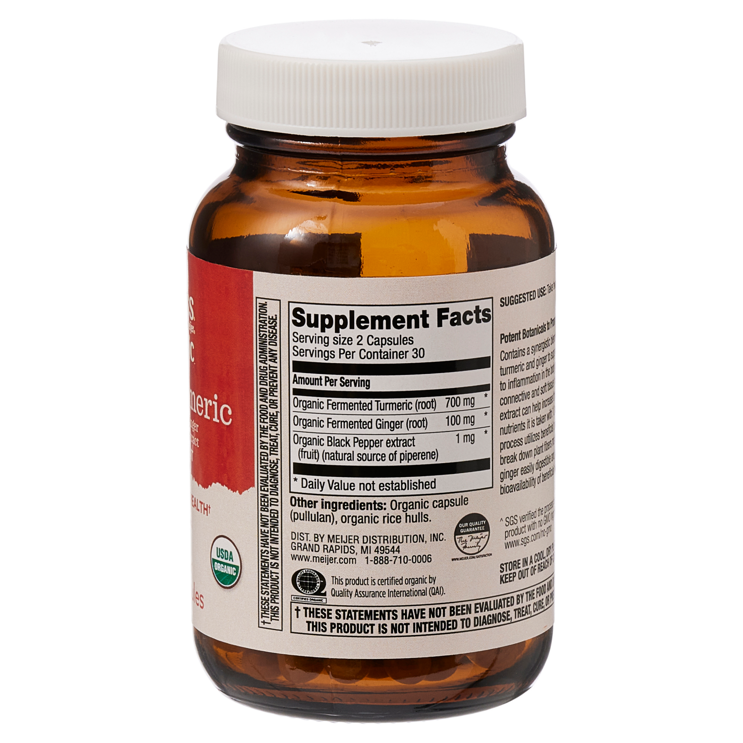 slide 2 of 5, True Goodness Fermented Turmeric, 60 Vegetarian Capsules, 60 ct