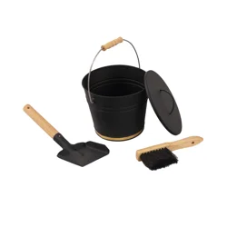 FIRE & FEAST Ff Bucket With Shovel And Hand Broom
