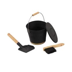 FIRE & FEAST Ff Bucket With Shovel And Hand Broom