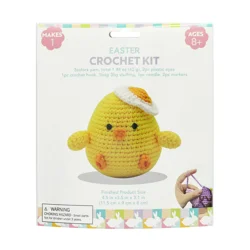 Meijer Corporate Seasonal Easter Chick Crochet Kit, 4 In, 1 Ct
