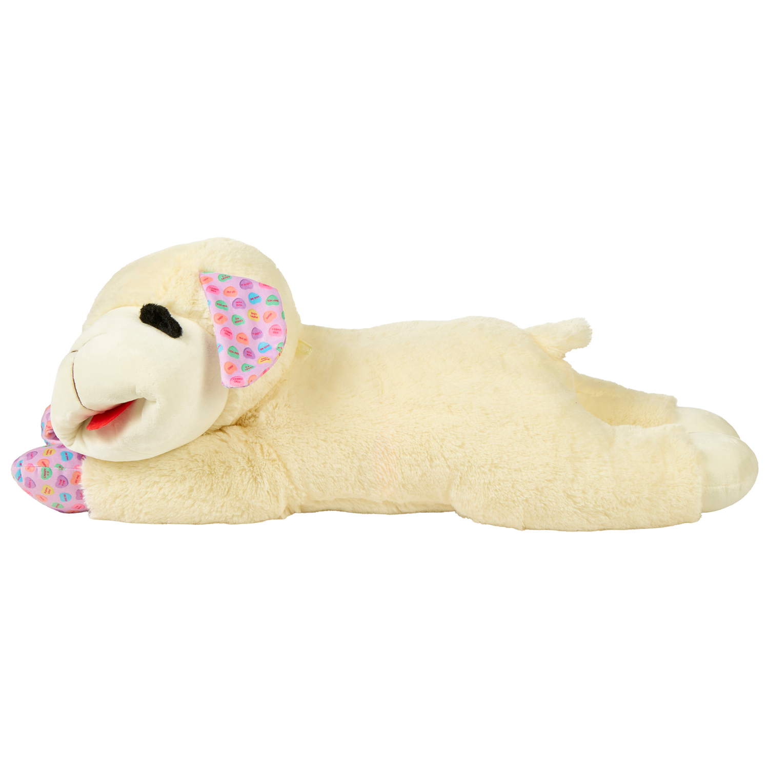 slide 3 of 3, Meijer Vday Jumbo Lambchop Conversation Hearts, 1 ct