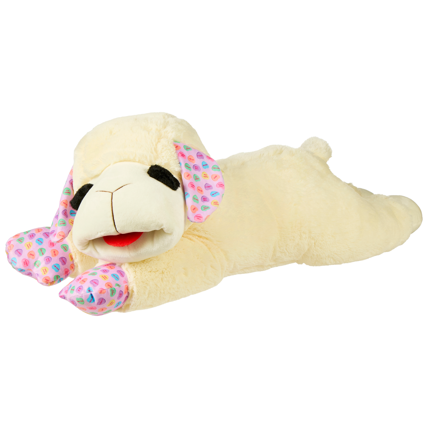 slide 2 of 3, Meijer Vday Jumbo Lambchop Conversation Hearts, 1 ct