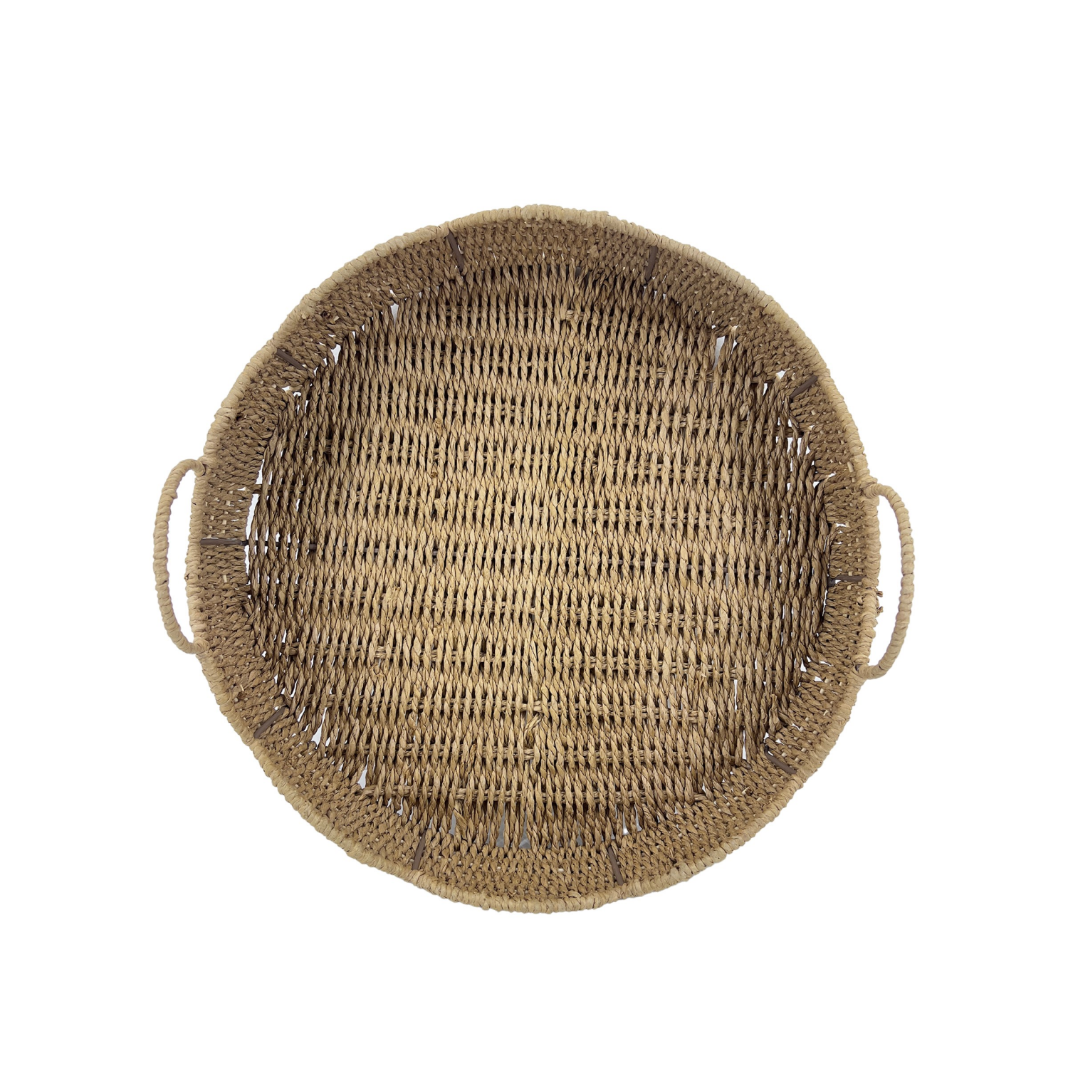 slide 3 of 3, ROOM & RETREAT Rr Decorative Woven Tray, 6 in