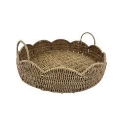 ROOM & RETREAT Rr Decorative Woven Tray