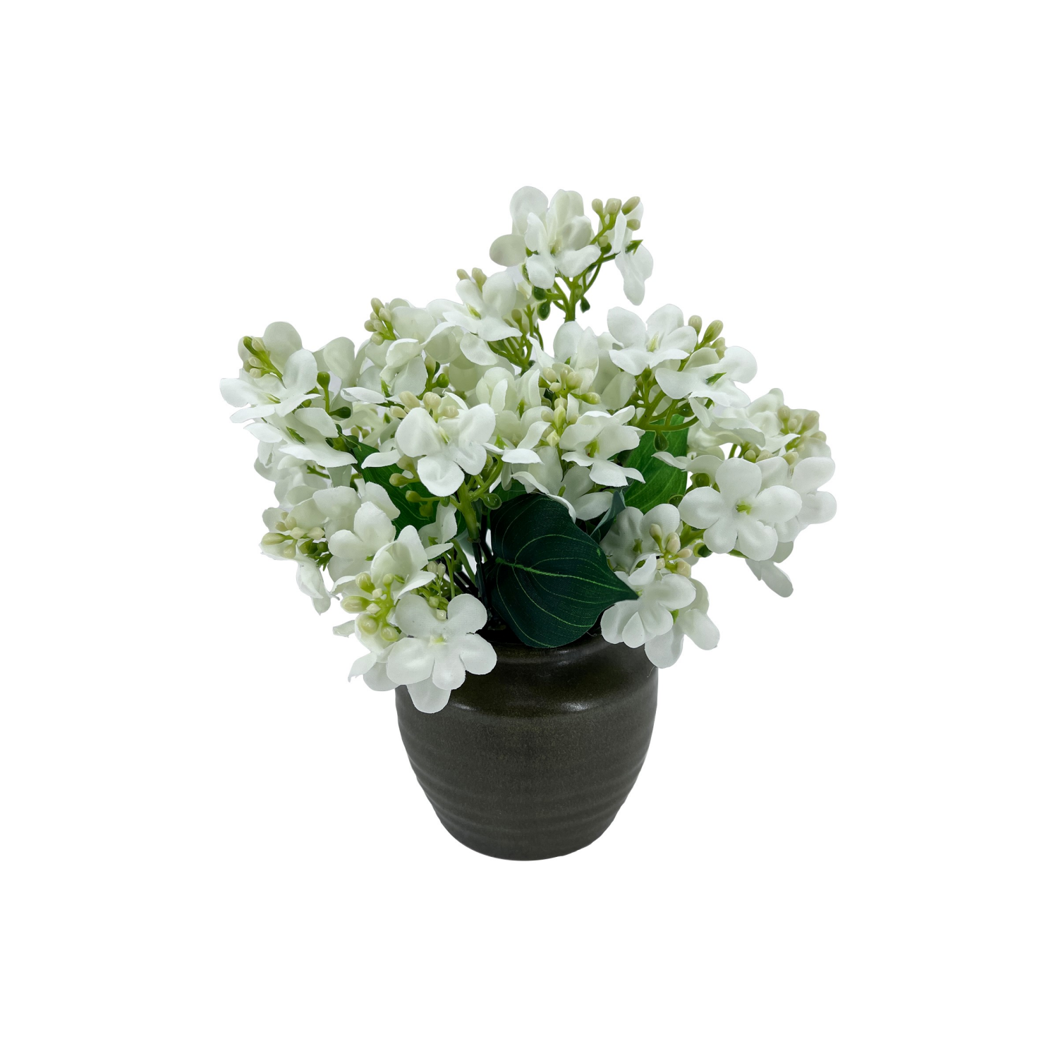 slide 2 of 2, ROOM & RETREAT Rr Faux Floral Arrangement White, 1 ct
