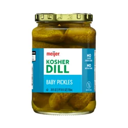 Meijer Whole Pickles 24oz