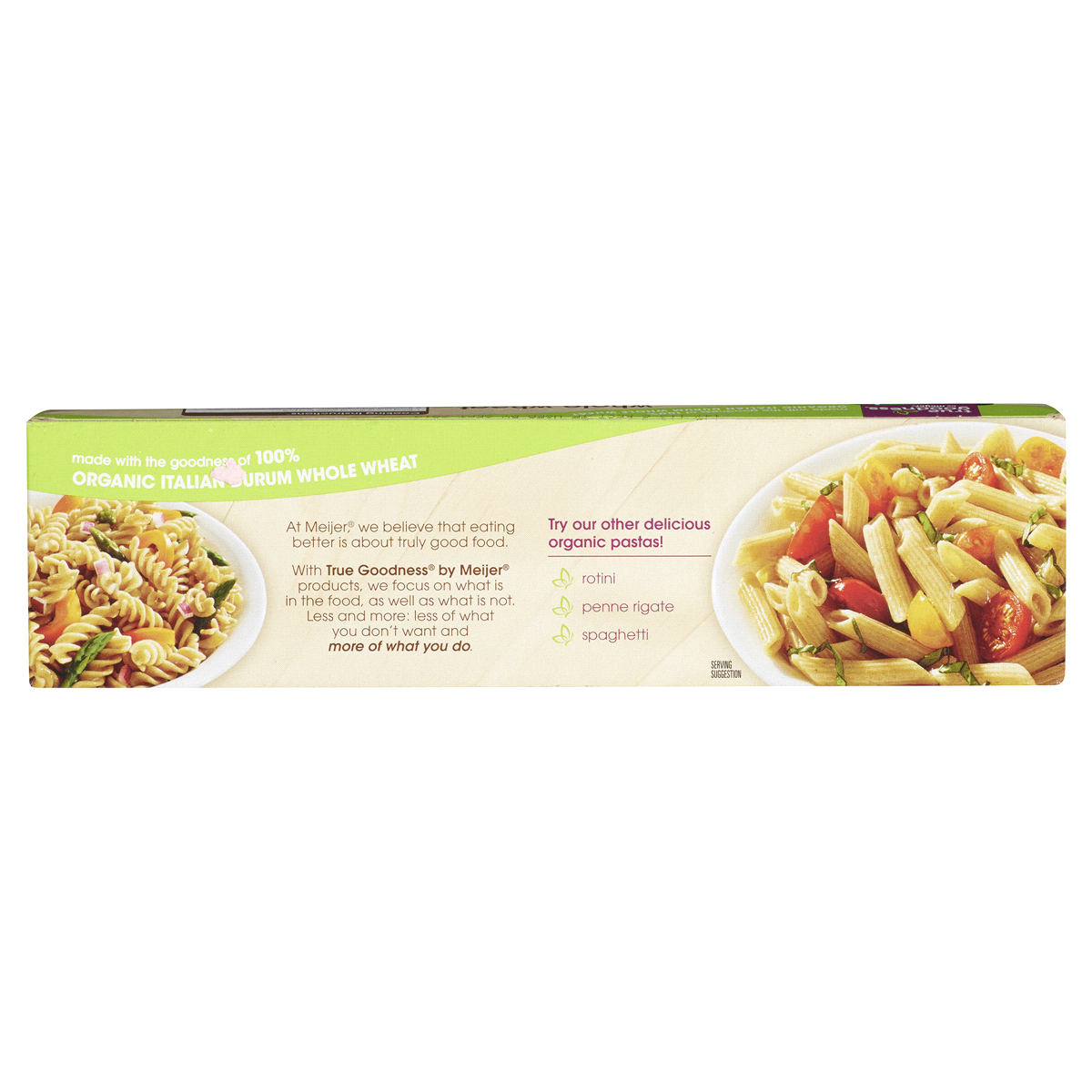 slide 2 of 4, True Goodness Organic Whole Wheat Capellini Pasta, 16 oz