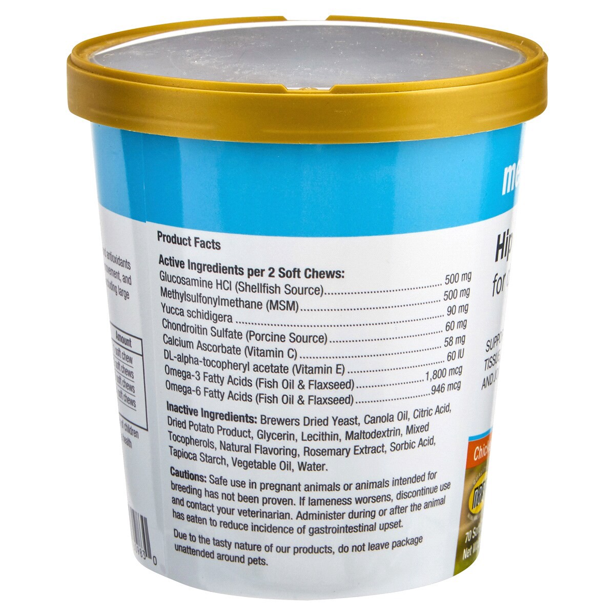 slide 3 of 3, Meijer Dog Glucosamine Ds Plus Level 2, Soft Chew, 70 ct