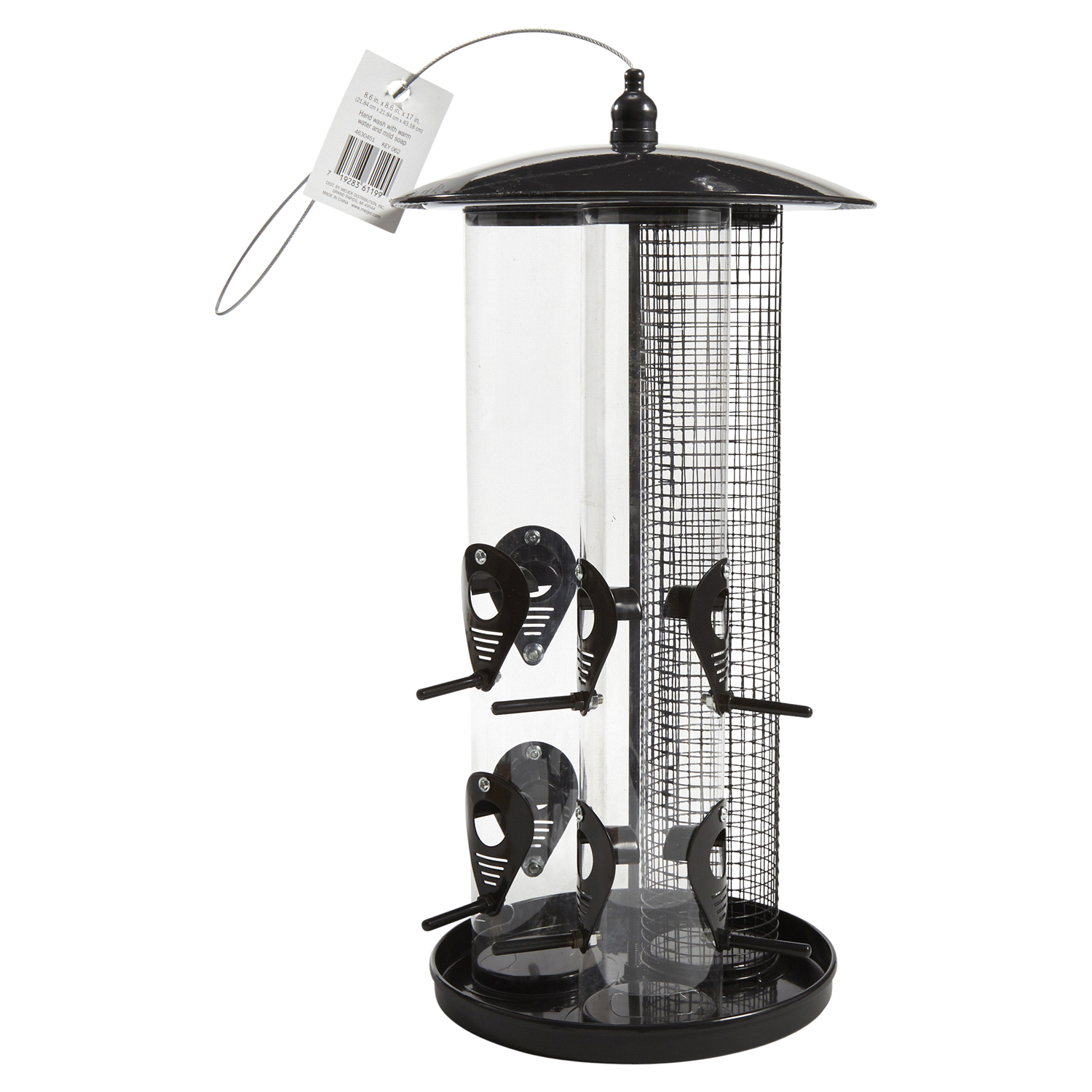 slide 3 of 5, Meijer Wild Bird Feeder, Triple Tube, 1 ct
