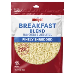 Meijer Shred Chs Breakfast Sharp & Swiss
