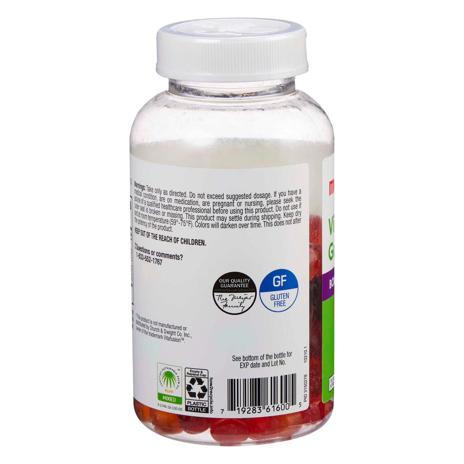 slide 4 of 4, Meijer Gummy Adult Vitamin D3, 150 ct