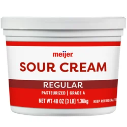 Meijer Sour Cream All Natural