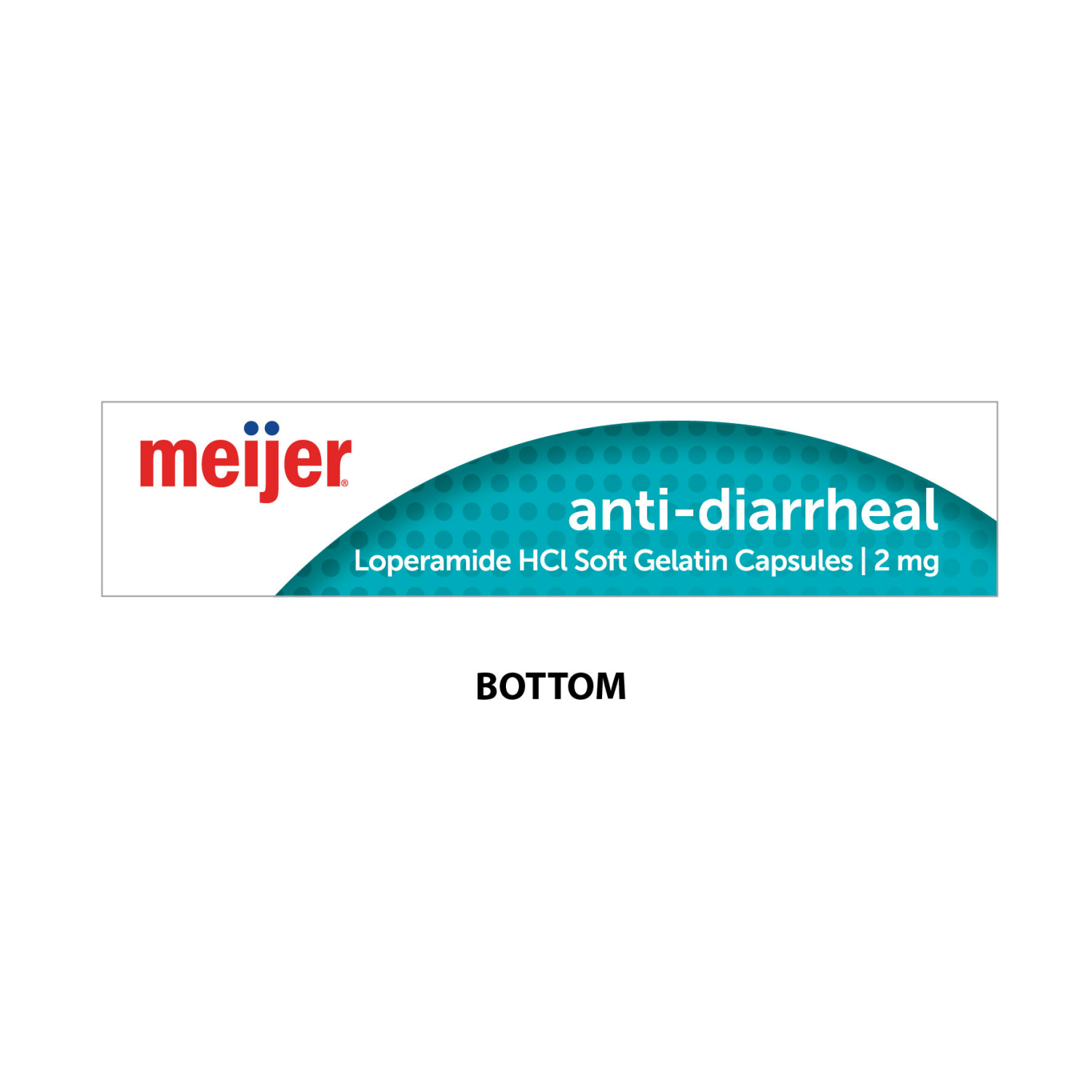 slide 4 of 5, Meijer Anti-Diarrheal Soft Gels, 12 ct