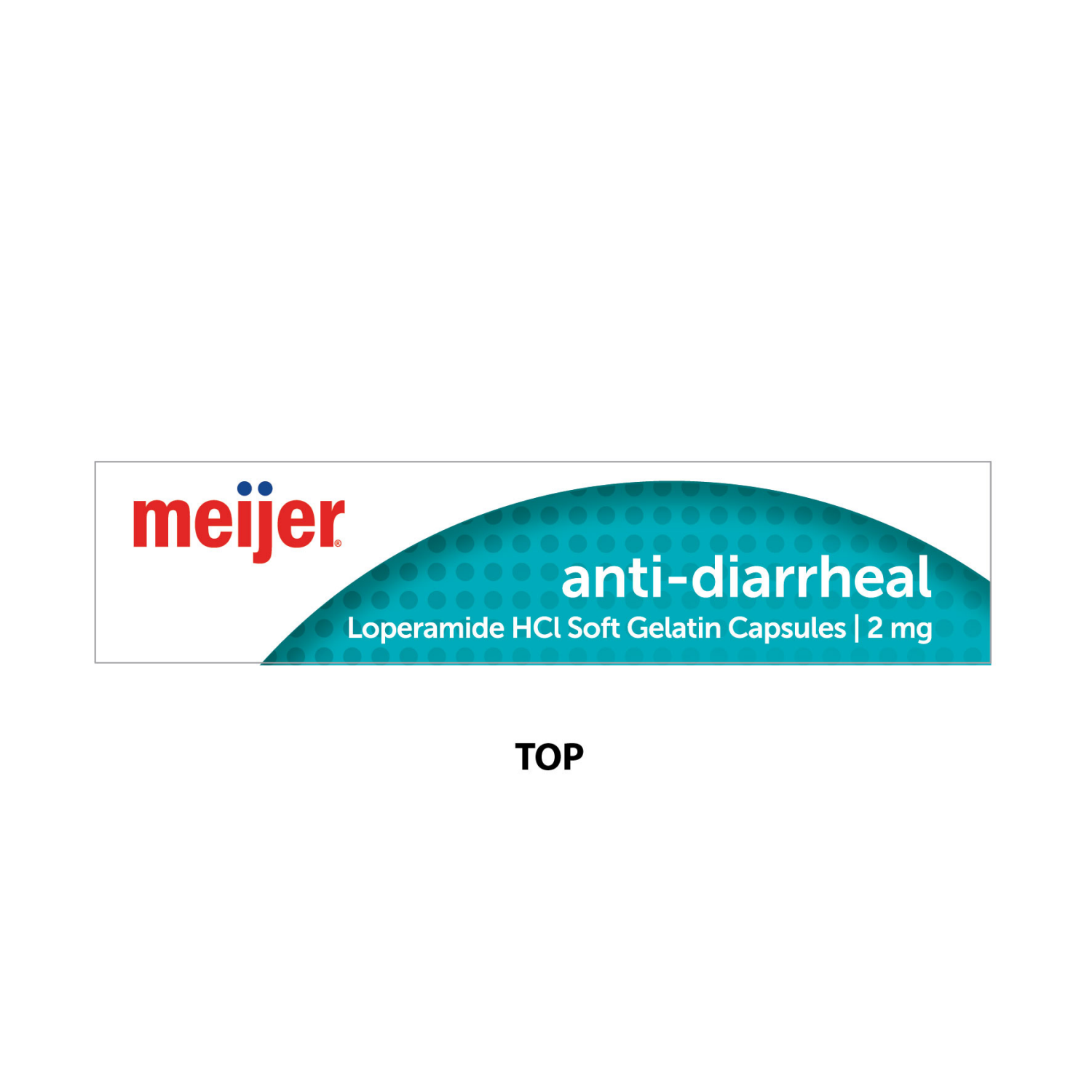 slide 5 of 5, Meijer Anti-Diarrheal Soft Gels, 12 ct