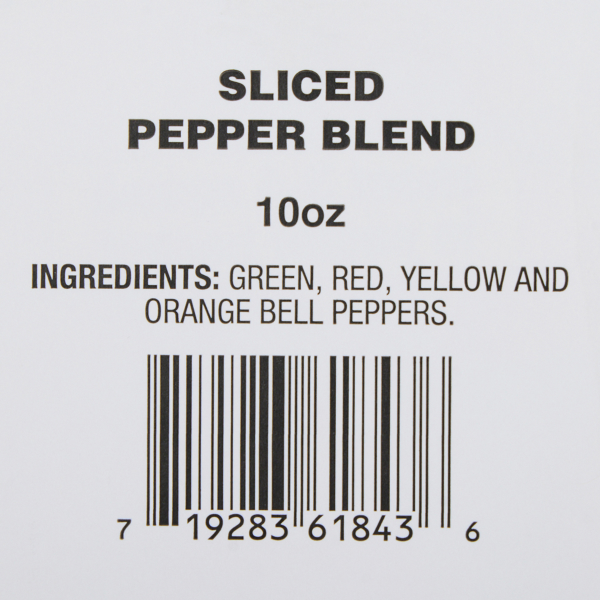 slide 8 of 9, Fresh from Meijer Sliced Pepper Blend, 10 oz, 10 oz