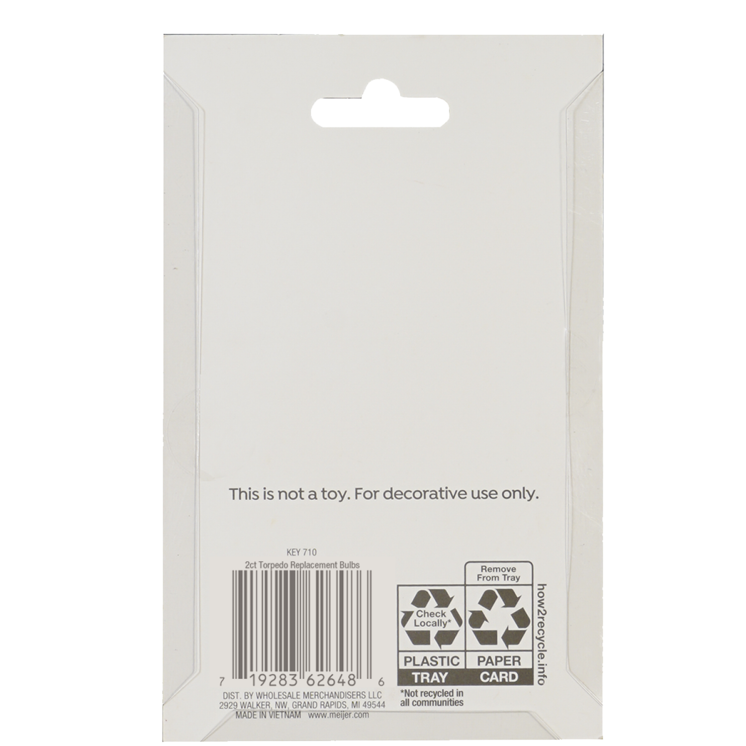 slide 2 of 2, December Home Candle Replacement Bulbs Torpedo, 2 Pack, 2 ct