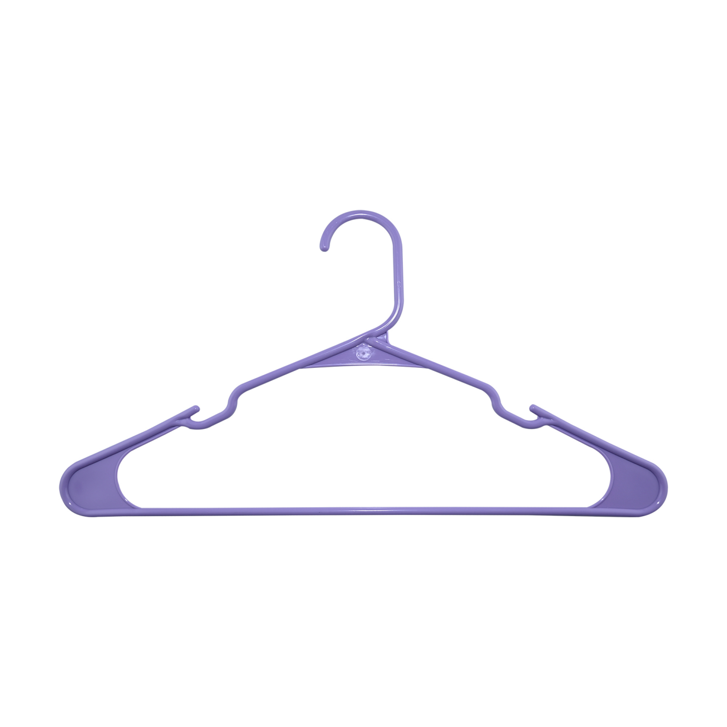 slide 2 of 2, ROOM & RETREAT R+R Hangers, Violet, 15 Count, 15 ct