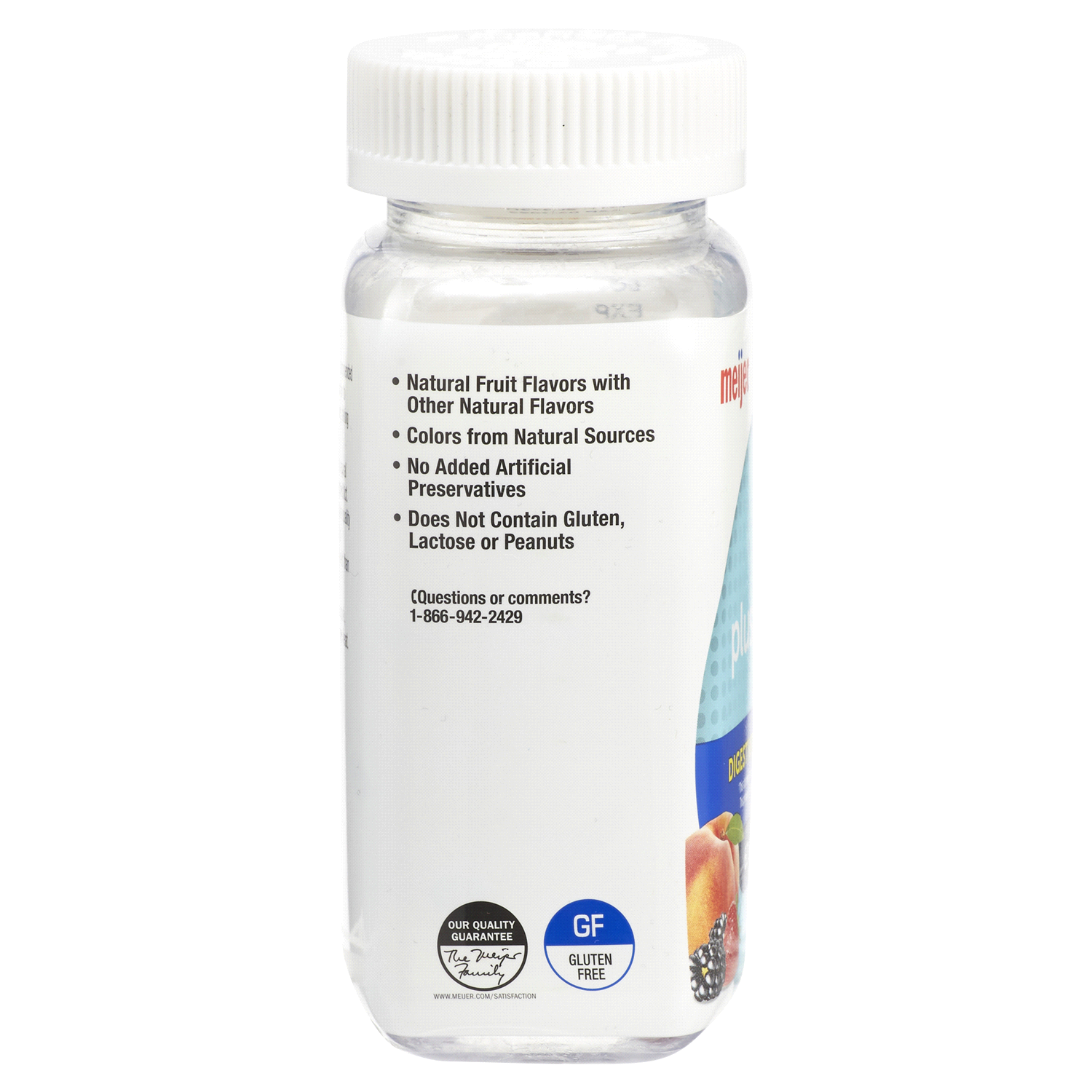 slide 3 of 5, Meijer Prebiotic Plus Probiotic Gummies, 60 ct