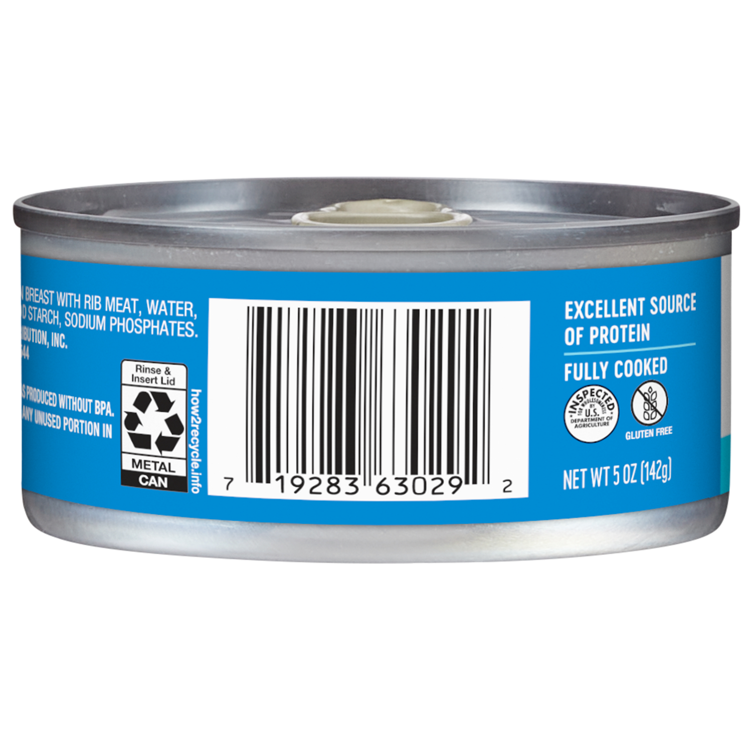 slide 2 of 3, Meijer Chunk White Chicken Meat, 5 oz