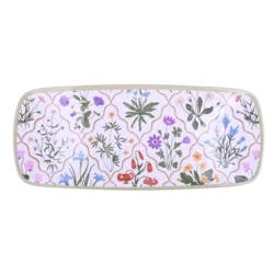 Meijer Corporate Seasonal Meijer Melamine Oblong Tray, 19 In, Floral