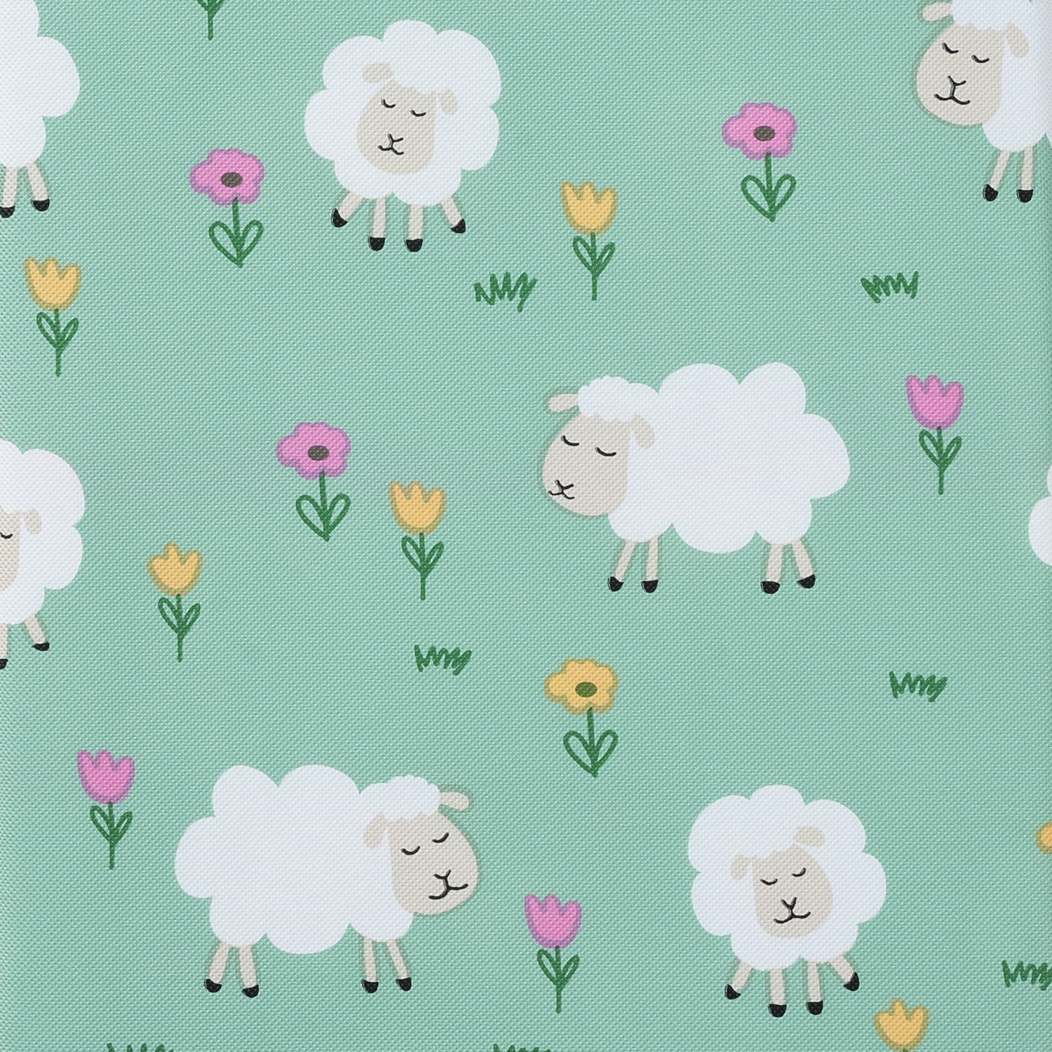 slide 3 of 4, Meijer Corporate Seasonal Mcs Easter Sheep Peva Tablecloth, 60 In X 84 In, 60 x 84 