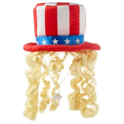 Meijer Americana Pet Hat/wig