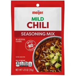 Meijer Mild Chili Seasoning Mix - 1.25 oz