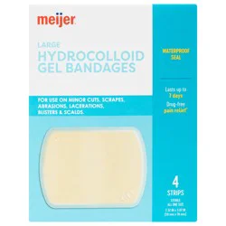 Meijer Bandage Hydrocolloid Xl 4ct