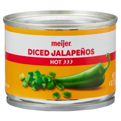 Meijer Hot Sliced Jalapenos, 4 Oz