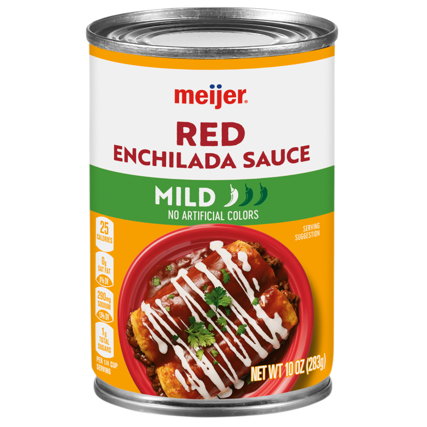 slide 1 of 2, Meijer Red Mild Enchilada Sauce, 10 oz