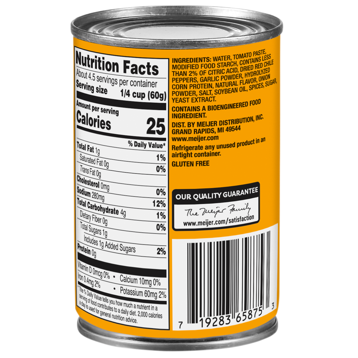 slide 2 of 2, Meijer Red Medium Enchilada Sauce, 10 oz