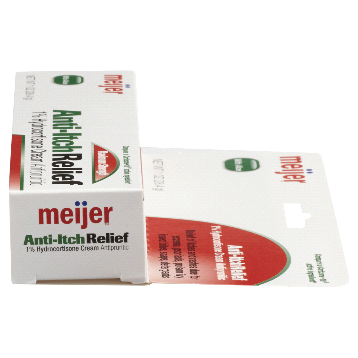 slide 2 of 5, Meijer Anti-Itch Relief Maximum Strength 1%, 1 oz