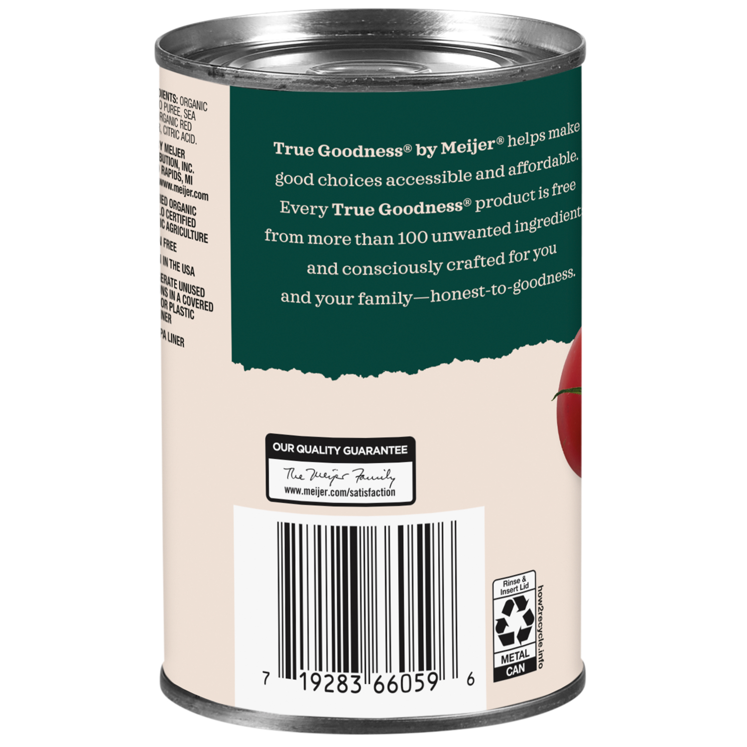slide 2 of 3, True Goodness Organic Tomato Sauce, 15 oz, 15 oz