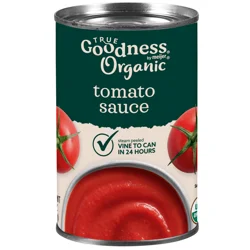 True Goodness Organic Tomato Sauce, 15 oz