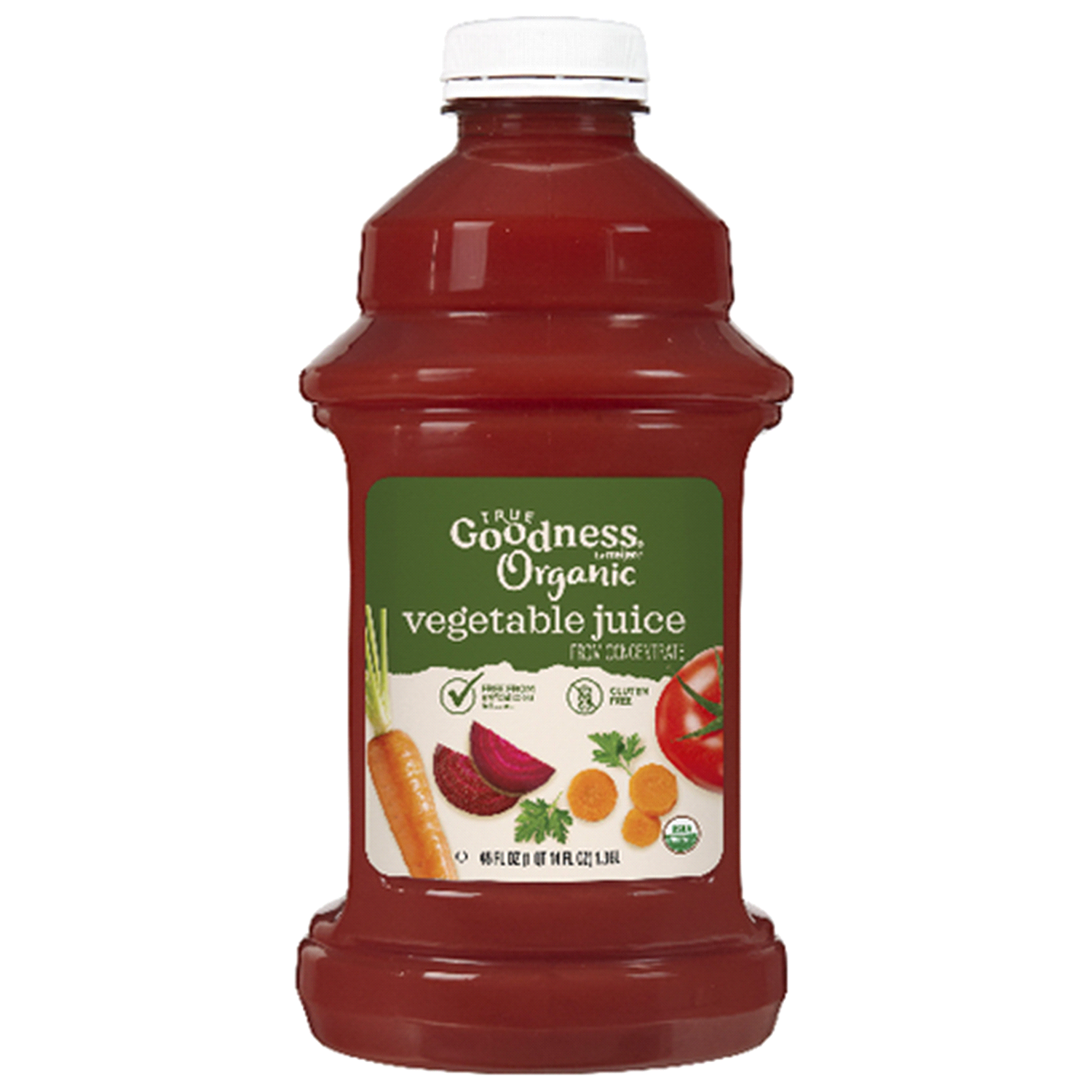 slide 1 of 2, True Goodness Vegetable Juice - 46 oz, 46 oz