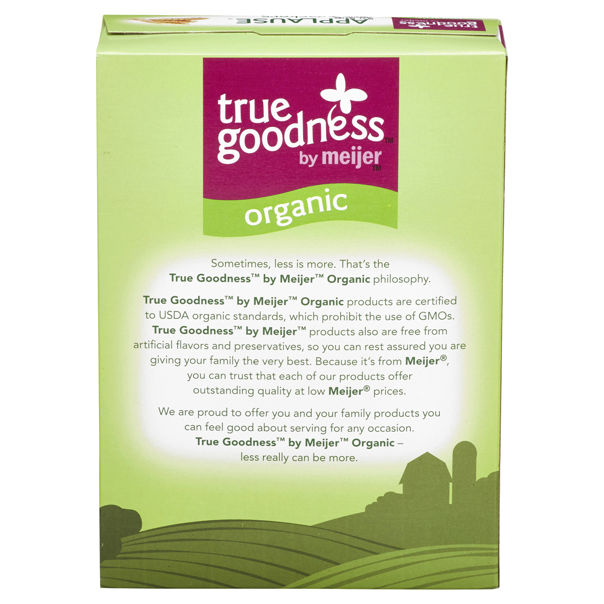 slide 5 of 6, True Goodness Organic Applause Cracker, 10 oz