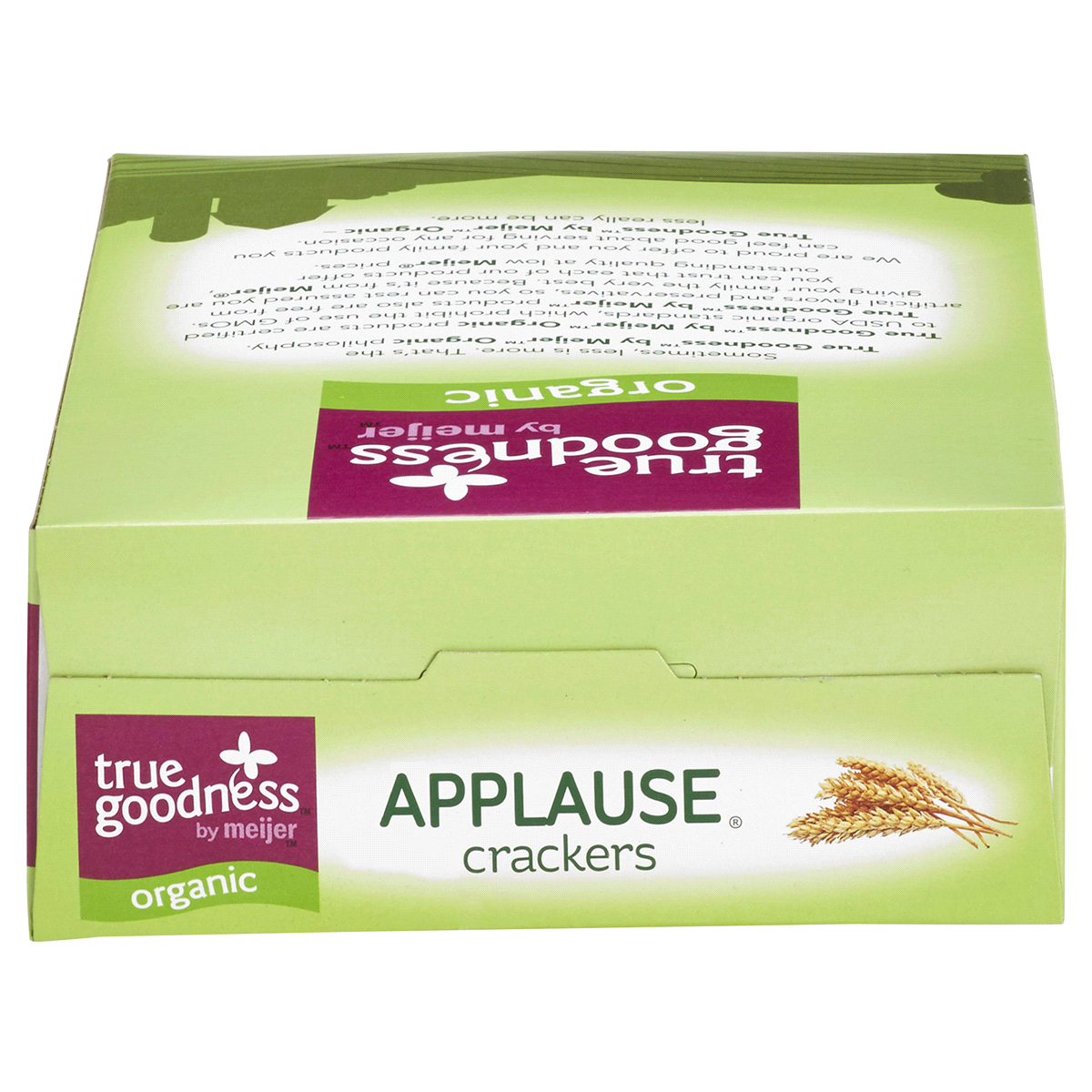 slide 6 of 6, True Goodness Organic Applause Cracker, 10 oz