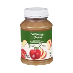 True Goodness by Meijer Organics Applesauce, Unsweetened