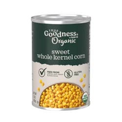 True Goodness Organic Canned Whole Kernel Corn, 15 Oz