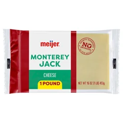 Meijer Chunk Monterey Jack Cheese - 16 oz