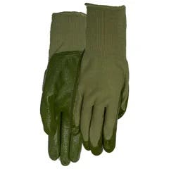 Lawnscape Nitrile Gripping Glove Green, Medium